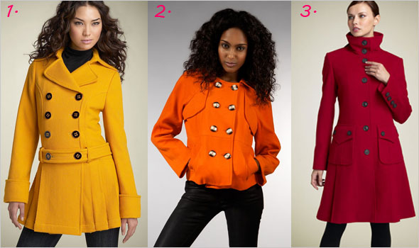 Haute Trend: Brightly Colored Coats - What's Haute™