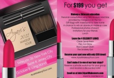 Get gorgeous on-the-go at the Ayari Makeup Tour!