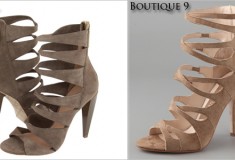 Who did it better? L.A.M.B. Quintessa vs. Boutique 9 Juvela Suede Sandals