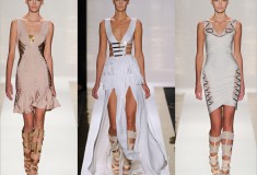 Haute off the Runway: Hervé Léger by Max Azria Spring 2012 runway (#NYFW #MBFW)