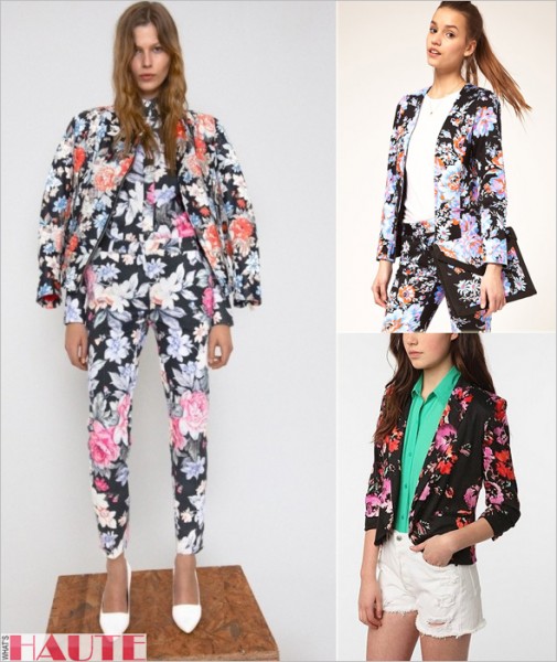 Trend to try: Floral print blazers - What's Haute™