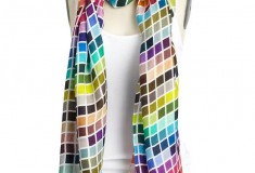 Haute buy: Tiles by Tolani Pantsone Womens Scarf