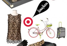 Target + Neiman Marcus bikes leopard slippers lace tops studded gloves sunglasses luggage.jpg