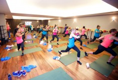 Glam & Under Armour blogger bootcamp at Exhale Spa: the class