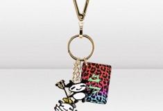 Jimmy Choo and Rob Pruitt NEO Gold Keyring