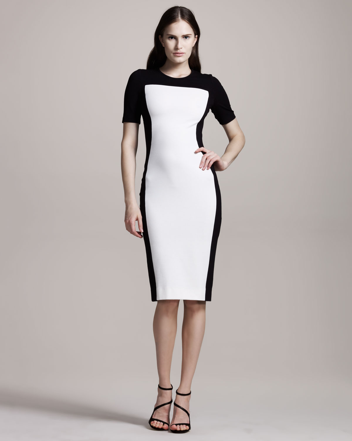 Trend to try: Black and white colorblock - What's Haute™