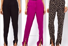 Haute buy: ASOS Peg Pants with Zip Front Detail