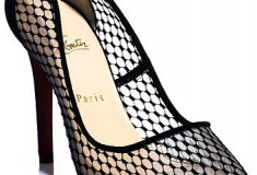 What she wore: Zoe Saldana in Balmain Pre-Fall 2013 and Christian Louboutin Pigaresille Lace & Suede Pumps
