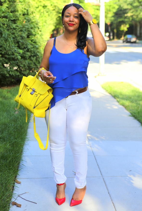 My style: Red, white and blue - What's Haute™