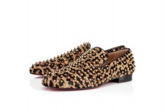 Christian Louboutin ROLLERBOY SPIKE PRINTED PONY