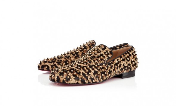 Christian Louboutin ROLLERBOY SPIKE PRINTED PONY