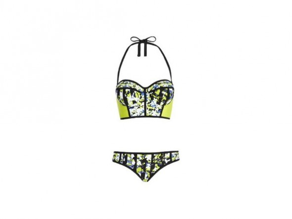 Peter Pilotto x Target Bikini green floral