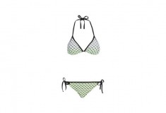 Peter Pilotto x Target Bikini green netting