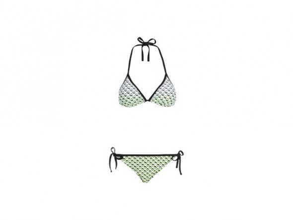 Peter Pilotto x Target Bikini green netting