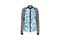 Peter Pilotto x Target Blouse blue floral