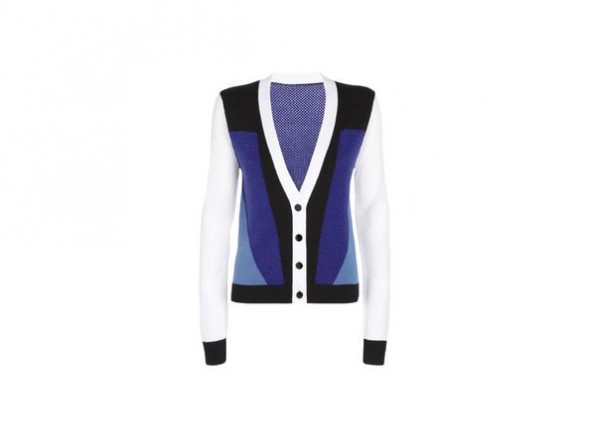 Peter Pilotto x Target Cardigan blue white black