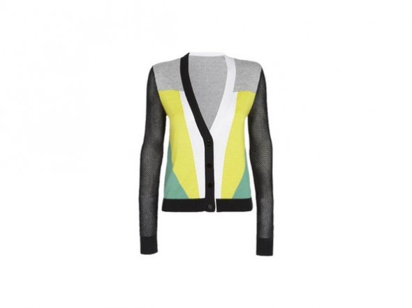 Peter Pilotto x Target Cardigan green black grey