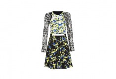 Peter Pilotto x Target Dress green floral print