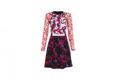 Peter Pilotto x Target Dress red floral print