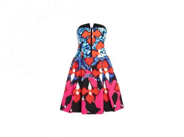 Peter Pilotto x Target Dress red iris print