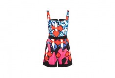 Peter Pilotto x Target Romper red iris print