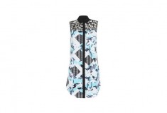 Peter Pilotto x Target Shirt Dress blue floral