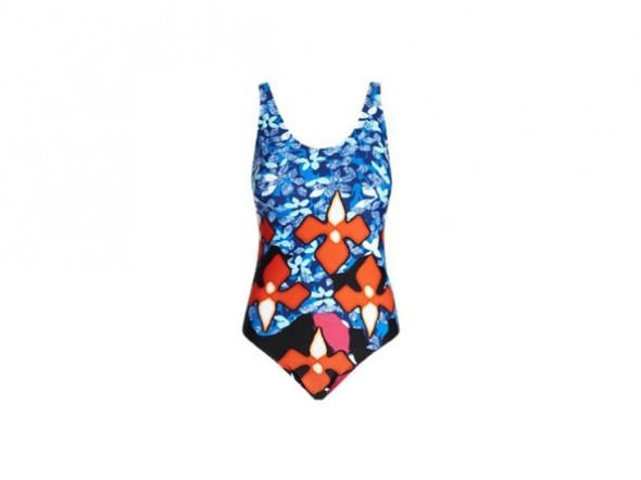 Peter Pilotto x Target Swimsuit red iris