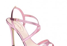 SJP by Sarah Jessica Parker Jill Sandal in Pink Metallic