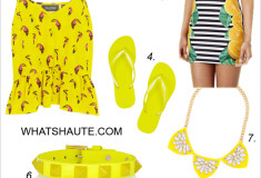 Bright Yellow Fashion – inspired by Caress® Fresh Collection – Juicy Escape™