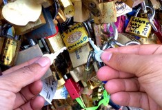 Paris - Pont des Arts Love locks bridge - What's Haute in the World