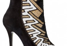 Balmain x H&M beaded boots