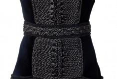 Balmain x H&M black dress