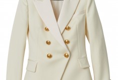 Balmain x H&M white blazer