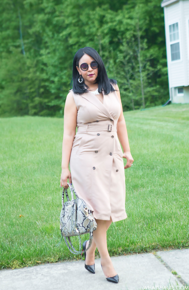 Two Ways to Wear: The Trench Dress - What's Haute™